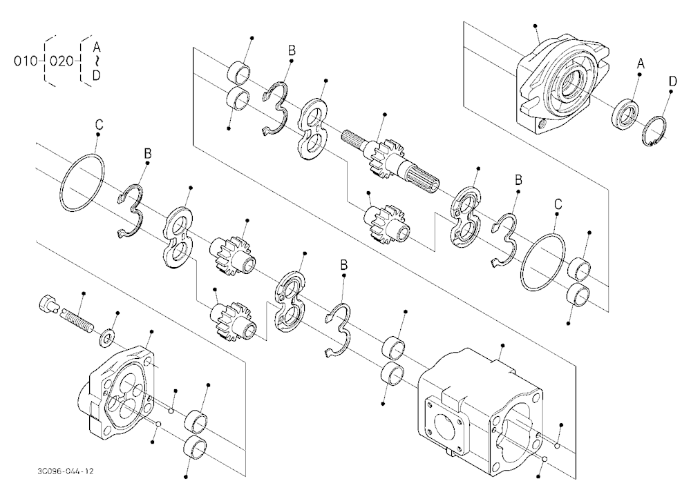 Hydraulic Pump [Component Parts]
