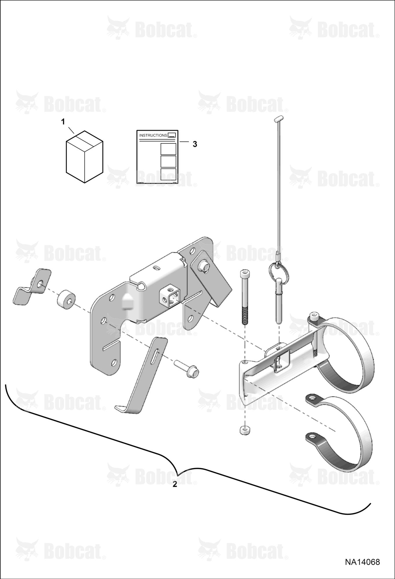 Fire Extinguisher Bracket Kit