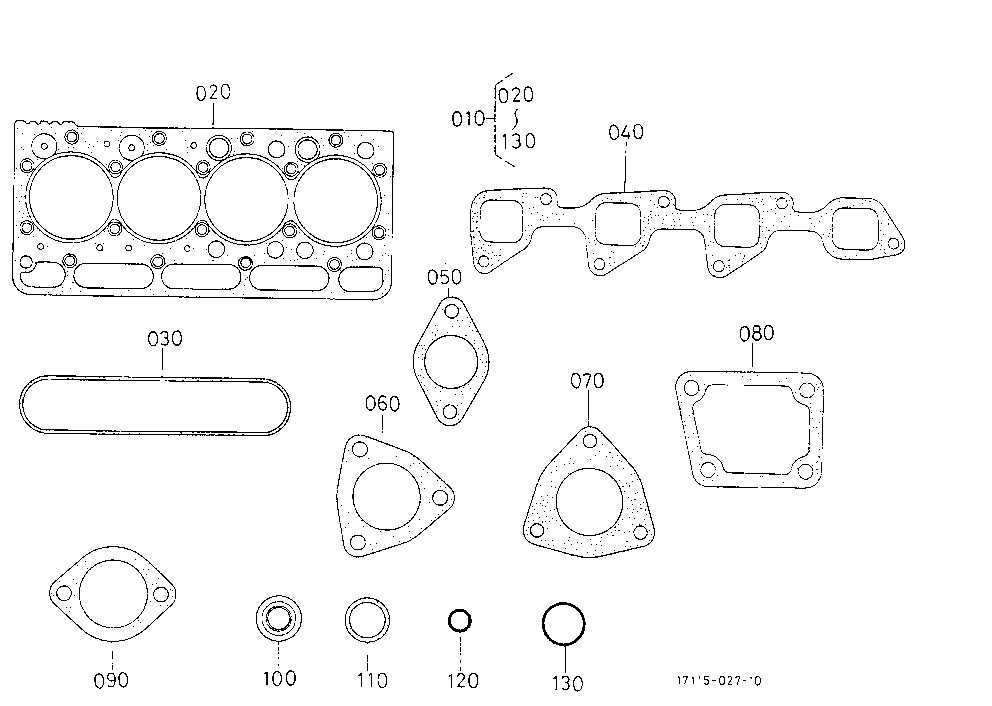 Upper Gasket Kit