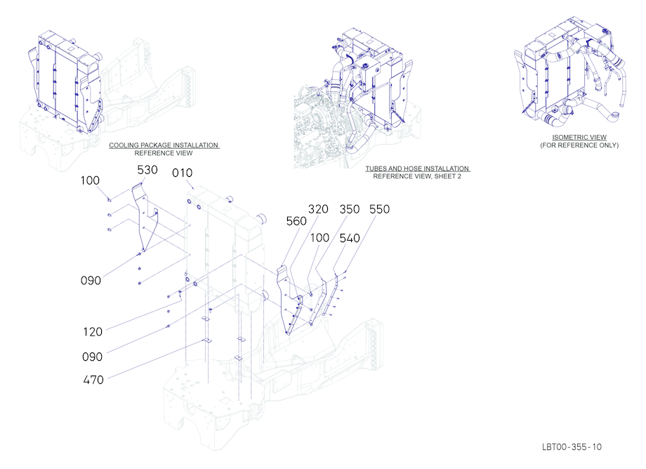Cooling Group Assembly - Range 1(Part 1)