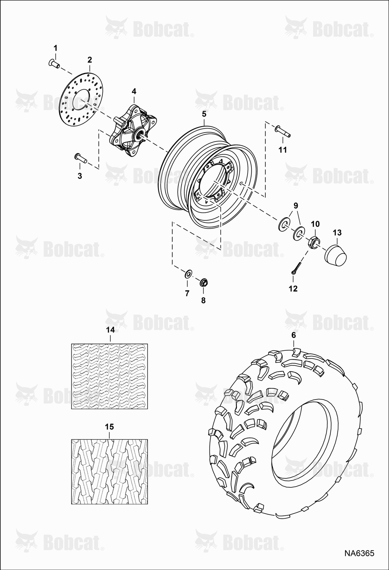 WHEELS, Rear  AJNY11001 - AJNY19999