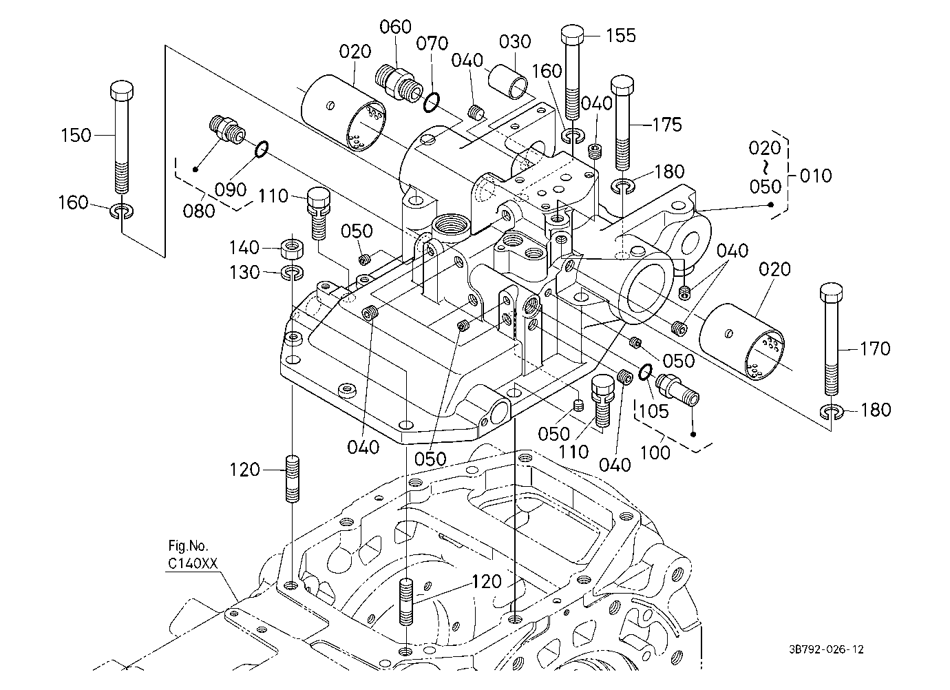Hydraulic Valve Case [New]
