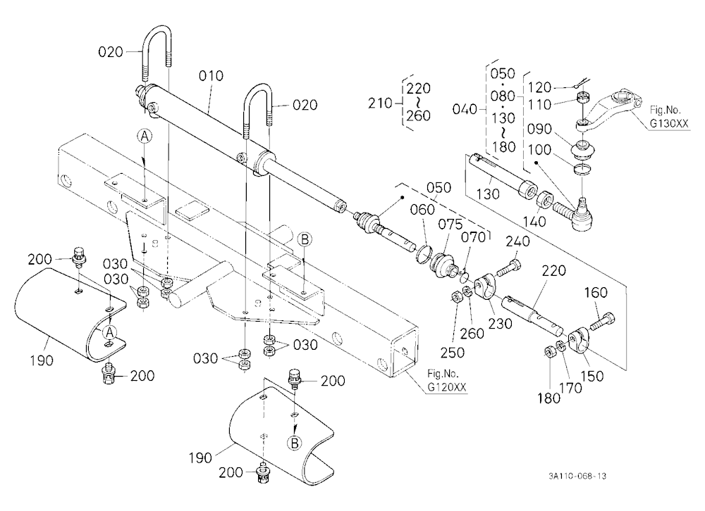 Tie Rod/Steering Cylinder