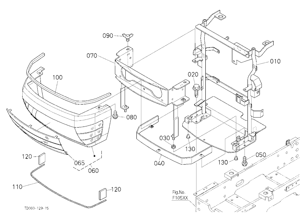 Hood(Bonnet) Front Support