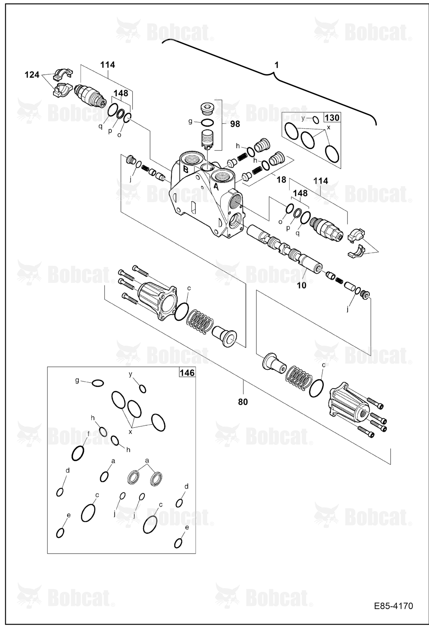 Valve Section (Boom Section)