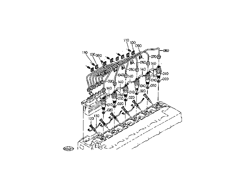 Nozzle Holder And Fuel Pipe
