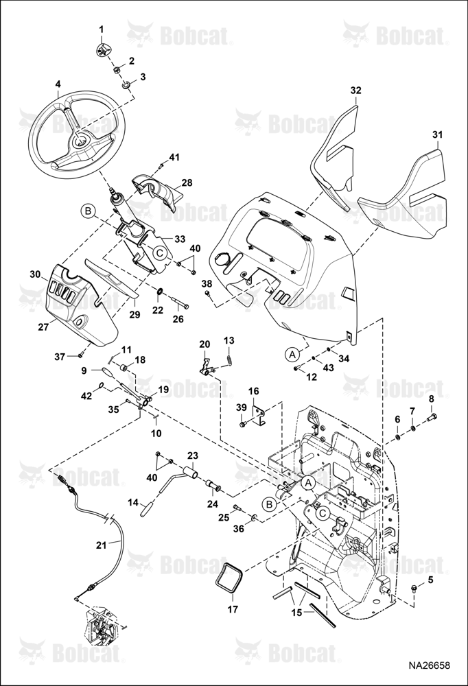 Steering Column (LH)