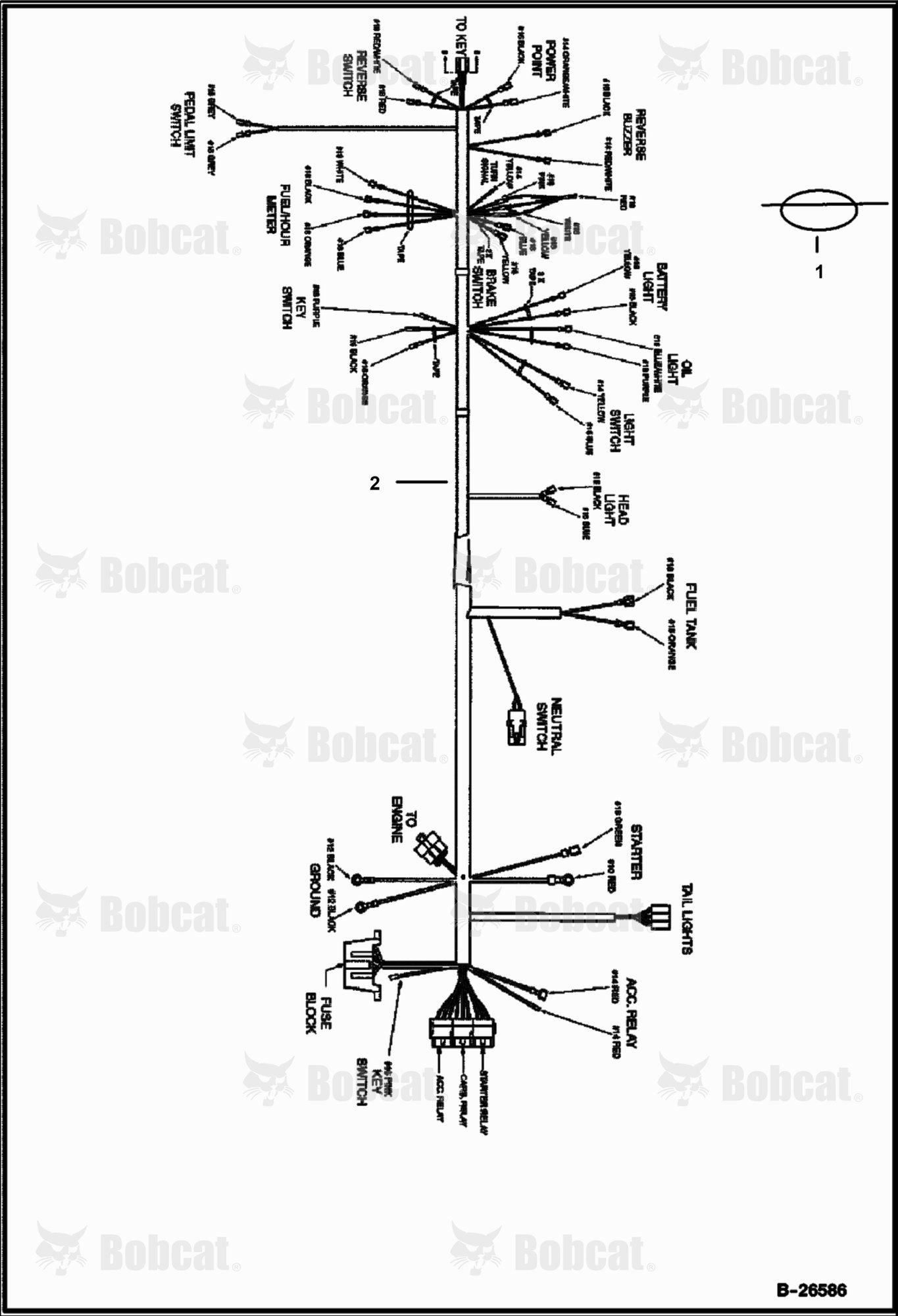 Wiring Harness (Diesel Vehicle)