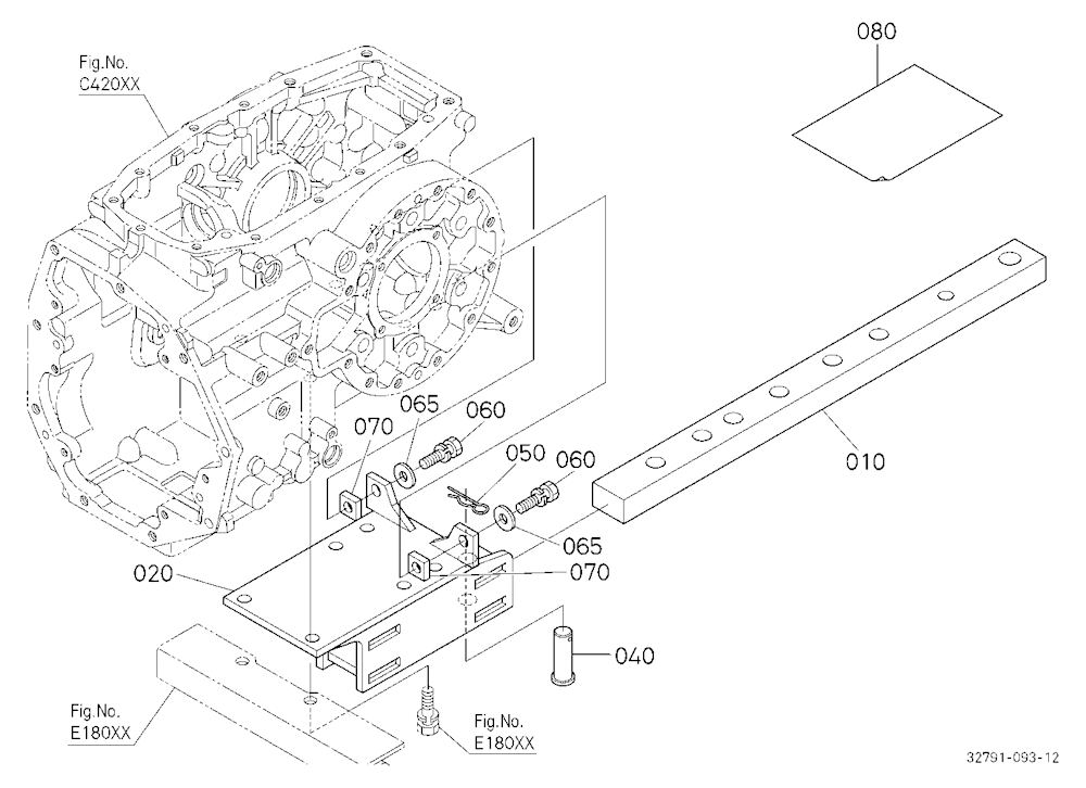 Drawbar Kit (W/G No.L9475) [Option]