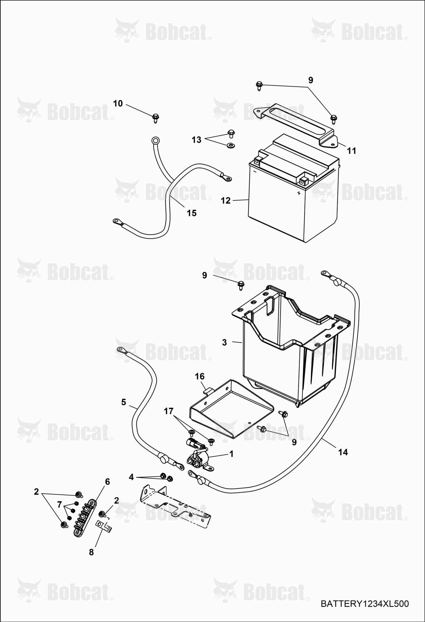 ELECTRICAL, Battery  AJNS20001 & Above