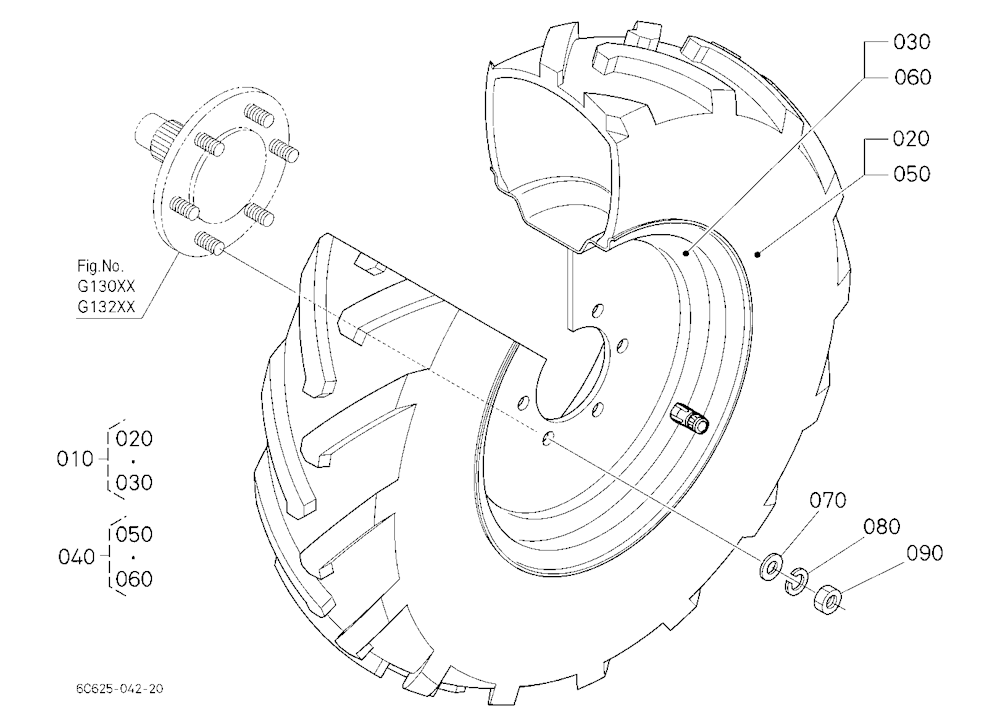 Front Wheel (6-12 R1)