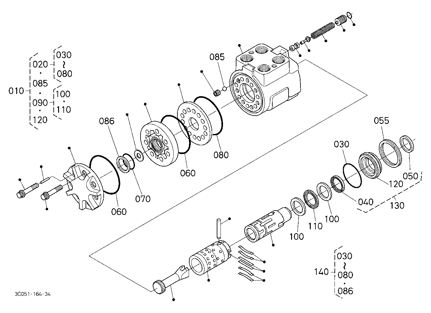 Steering Controller [Component Parts] [Old]