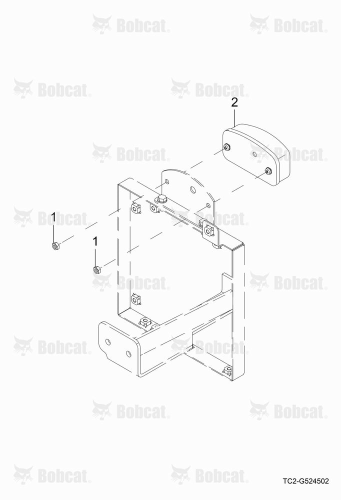 Number Plate Lamp Group