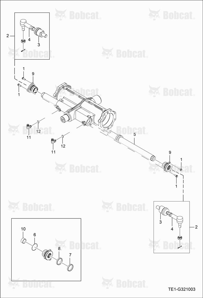 Steering Cylinder Group