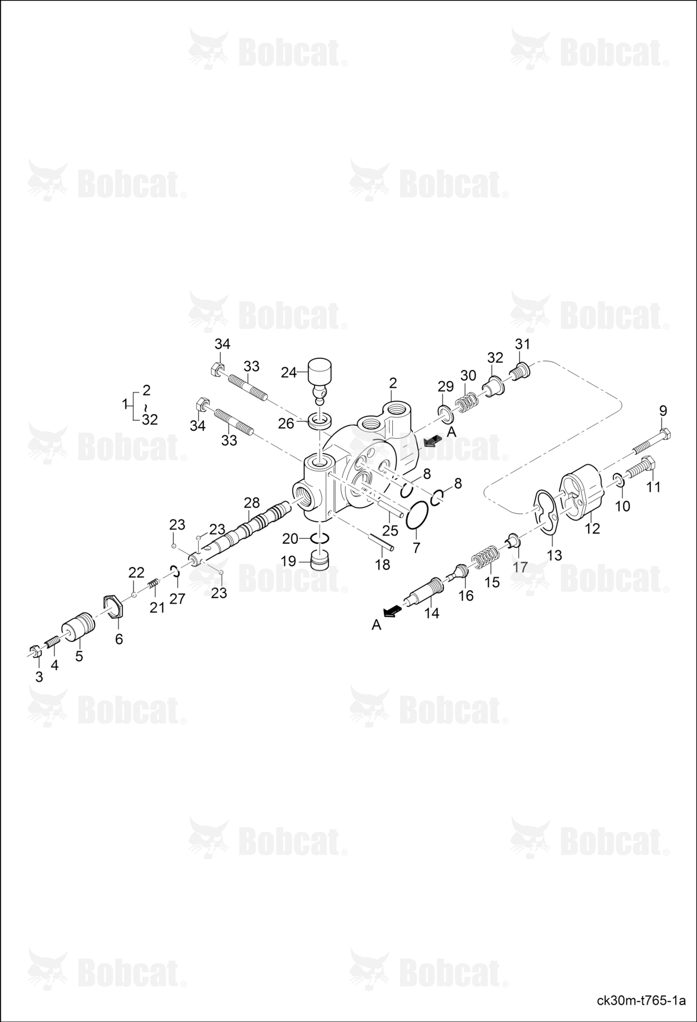 Control Valve (Rear Auxiliary)