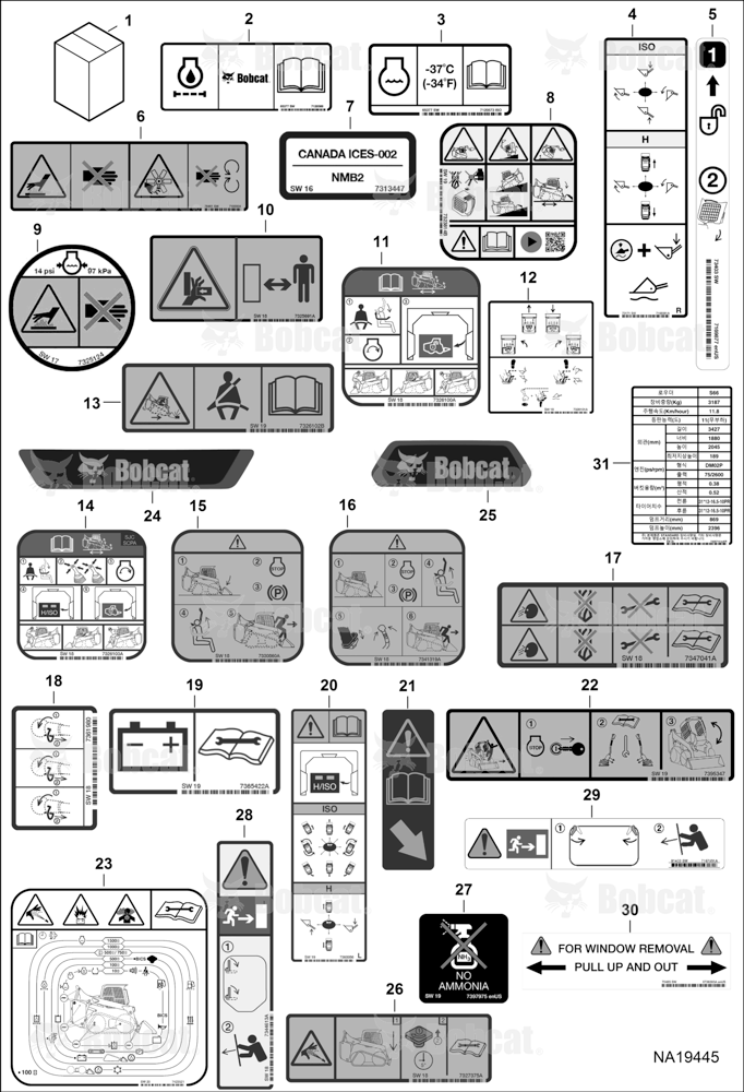 Decals (Inside)