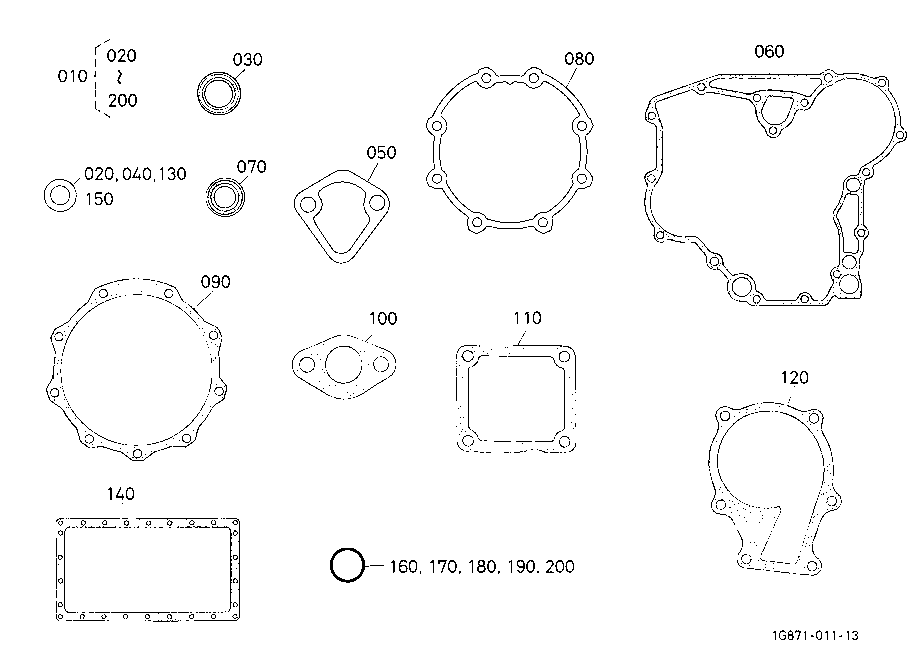 Lower Gasket Kit [Option]