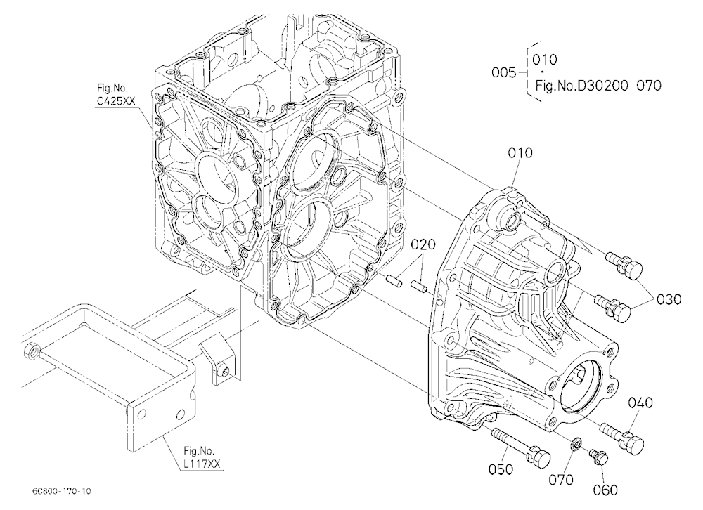 Rear Axle Case (Left)