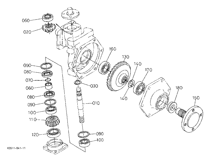 Bevel Gear Shaft