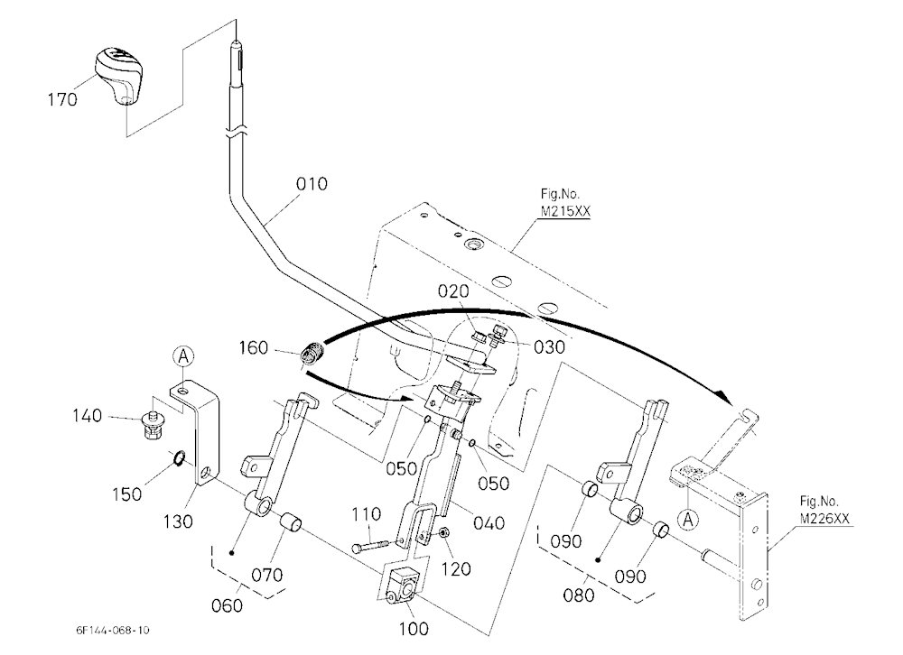 Main Gear Shift Lever