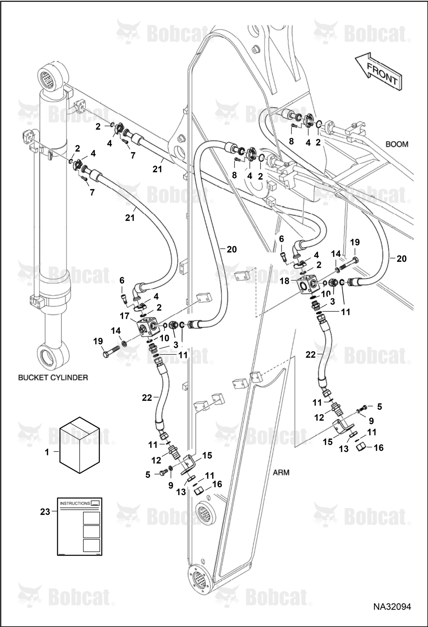 Clamshell Piping Kit