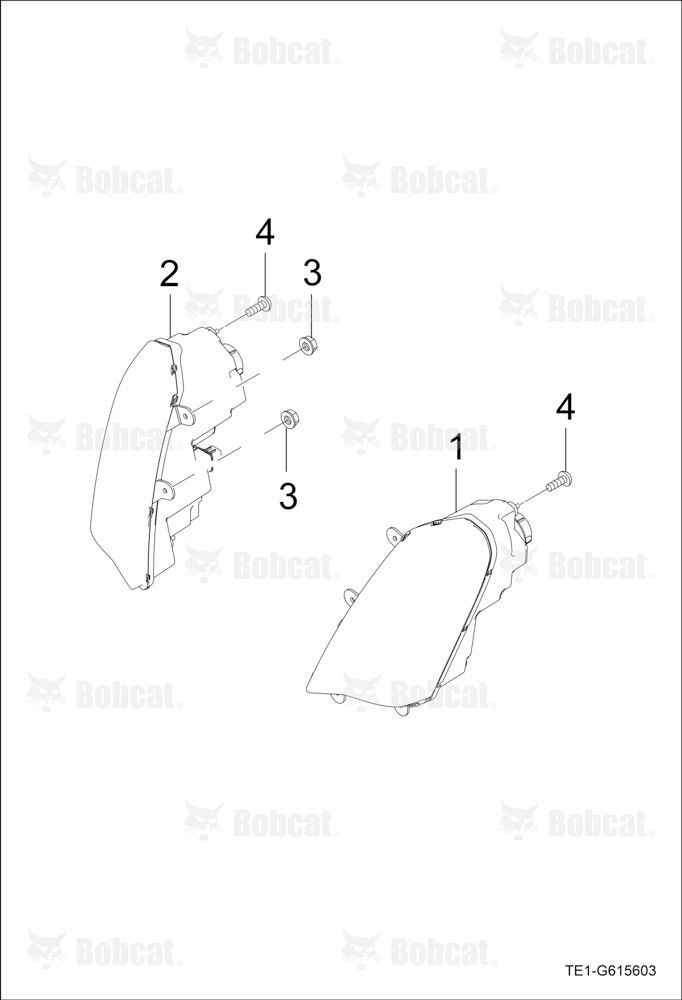 Bonnet Headlamp Group