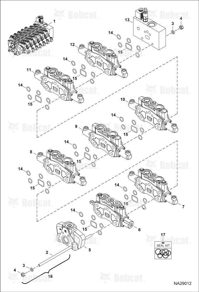 Hydraulic Control Valve (Backhoe)