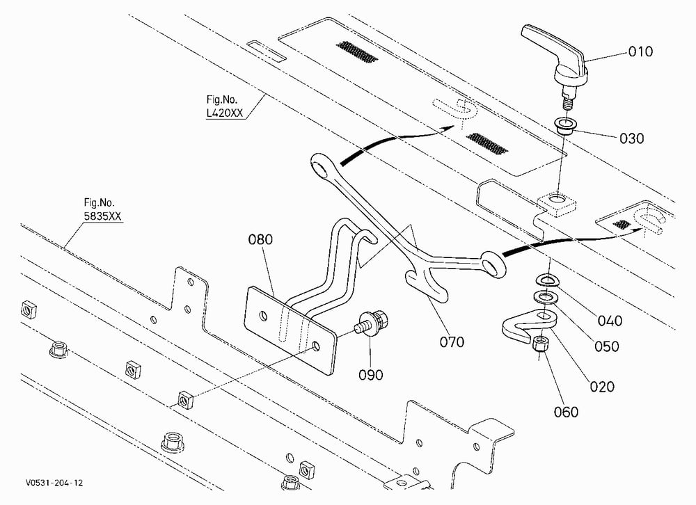 BONNET LOCK (UPPER)