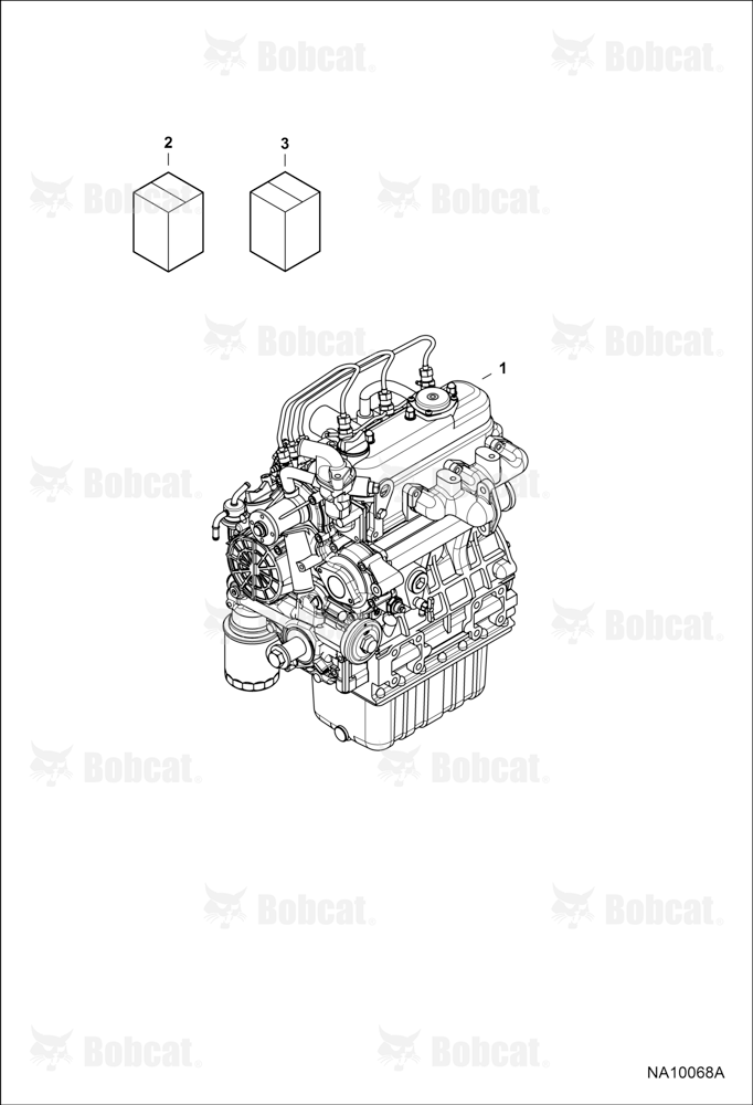 Engine & Gasket Kits (Engine S/N 4JC0001 & Above)