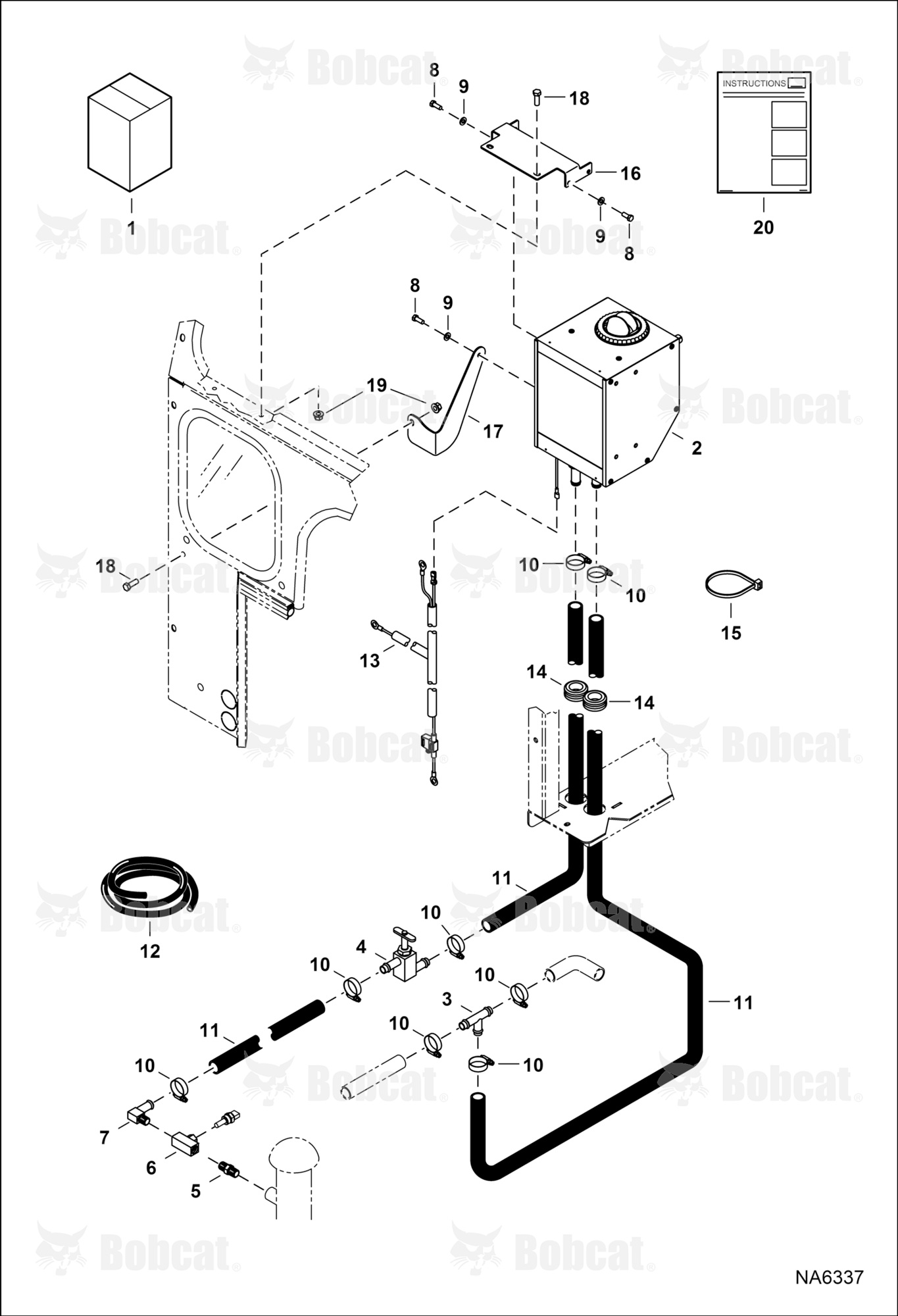 Heater Kit (W/Rear Corner Windows)