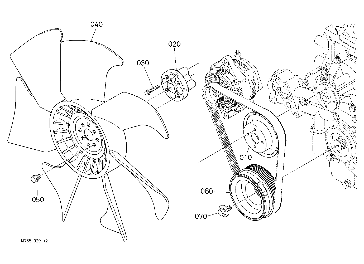 Fan And Pulley