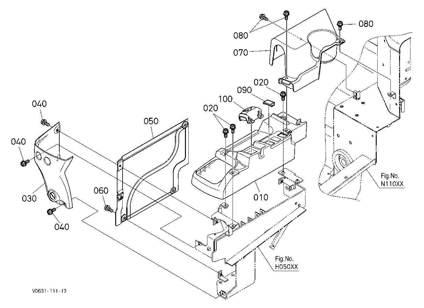Cover (Lh) (Hydraulic)