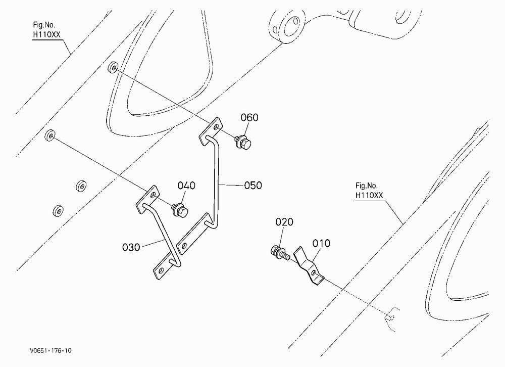 HOSE GUIDE (ARM)