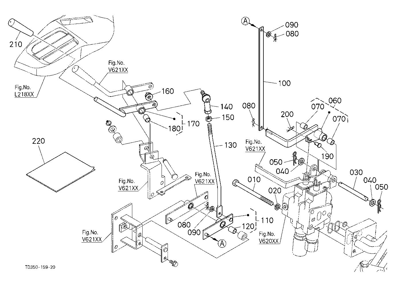 Auxiliary Control Valve Lever (2Nd) [Option]