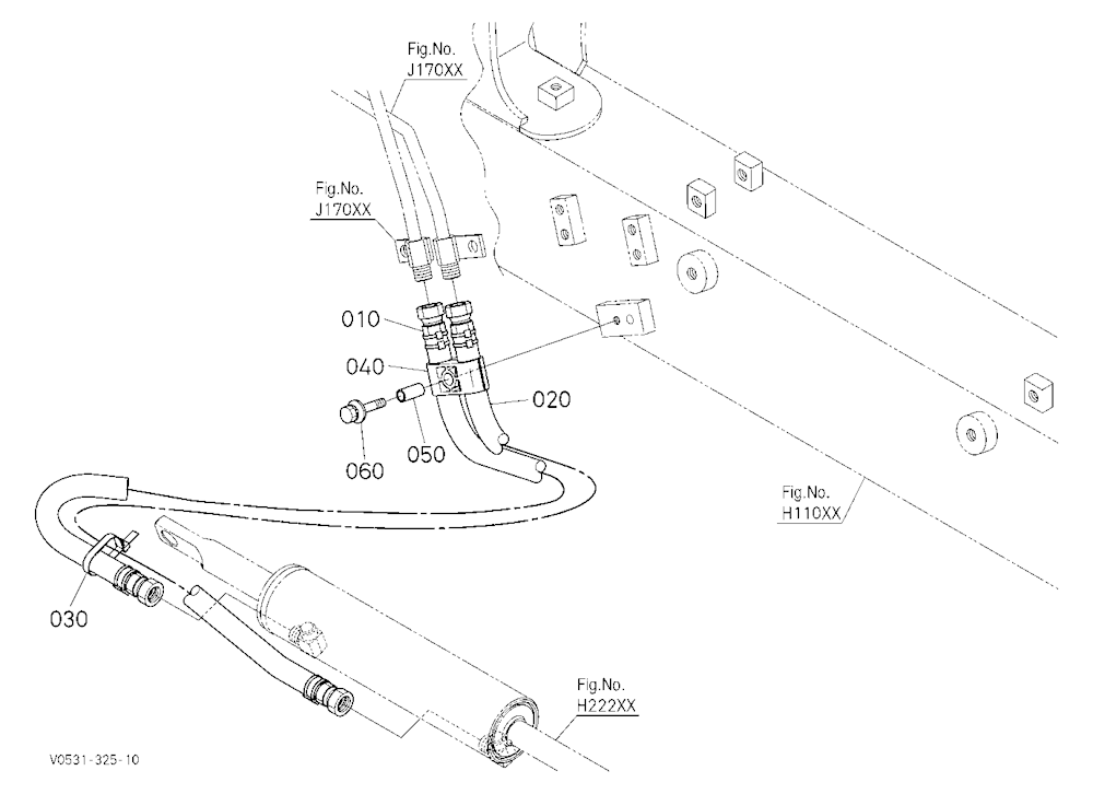 Oil Piping (Hitch Front)