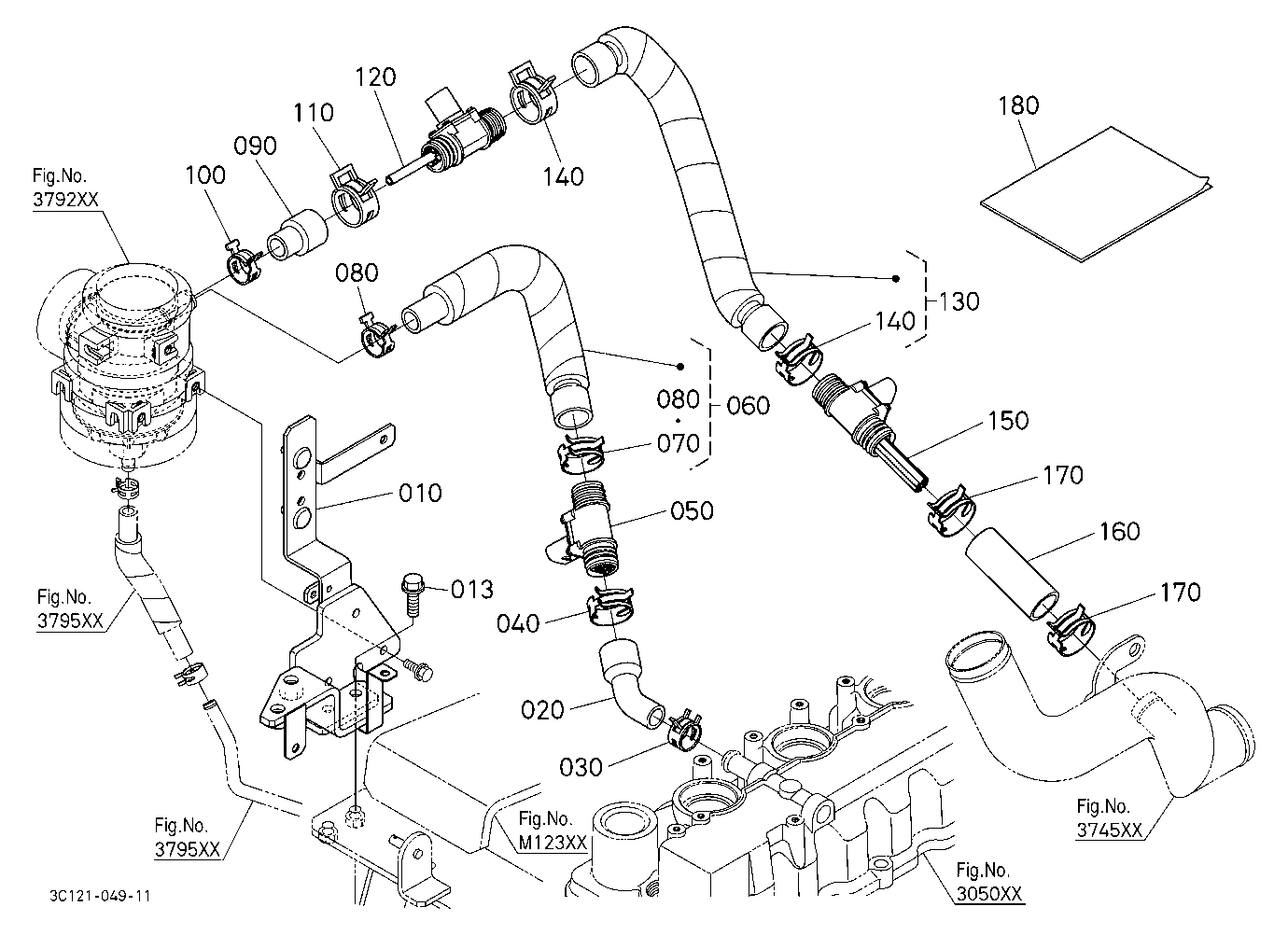 Heater Kit (Heater/Pipe) [Option] [Old]