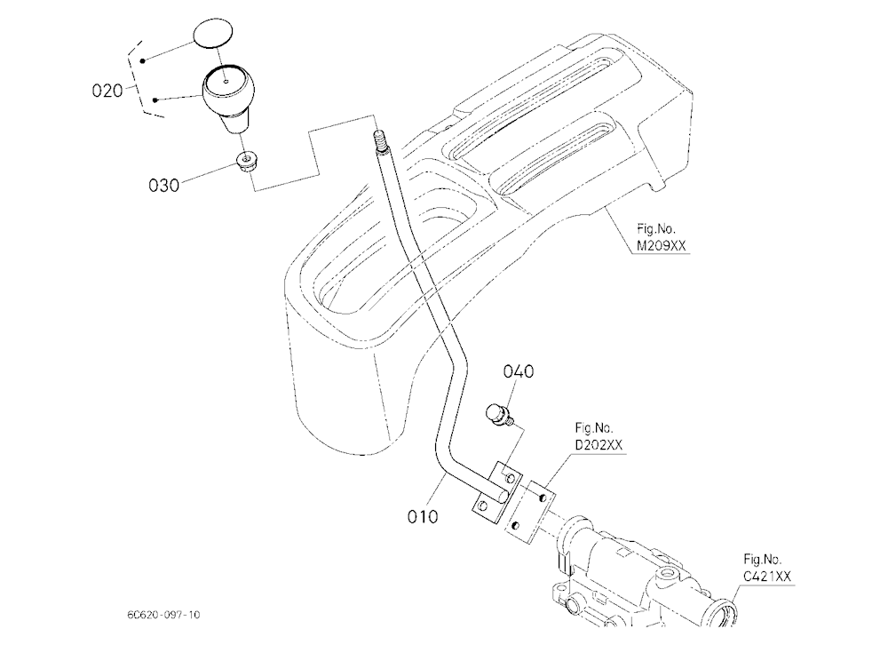 Main Gear Shift Lever