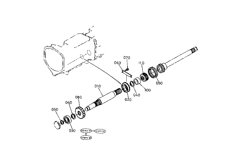 Front Drive Shaft [Old Type]