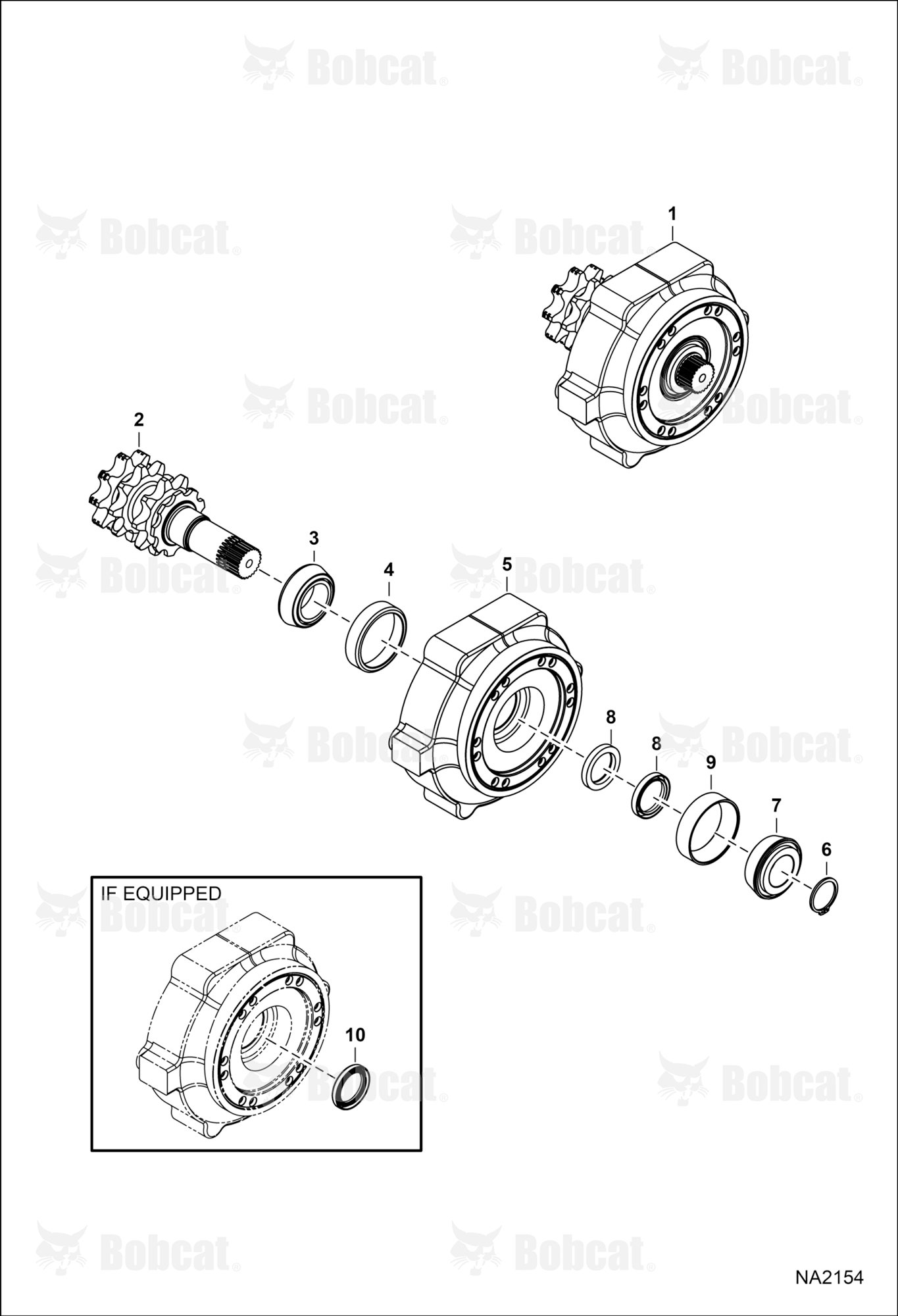 Motor Carrier (Drive Motor Mount Assy)