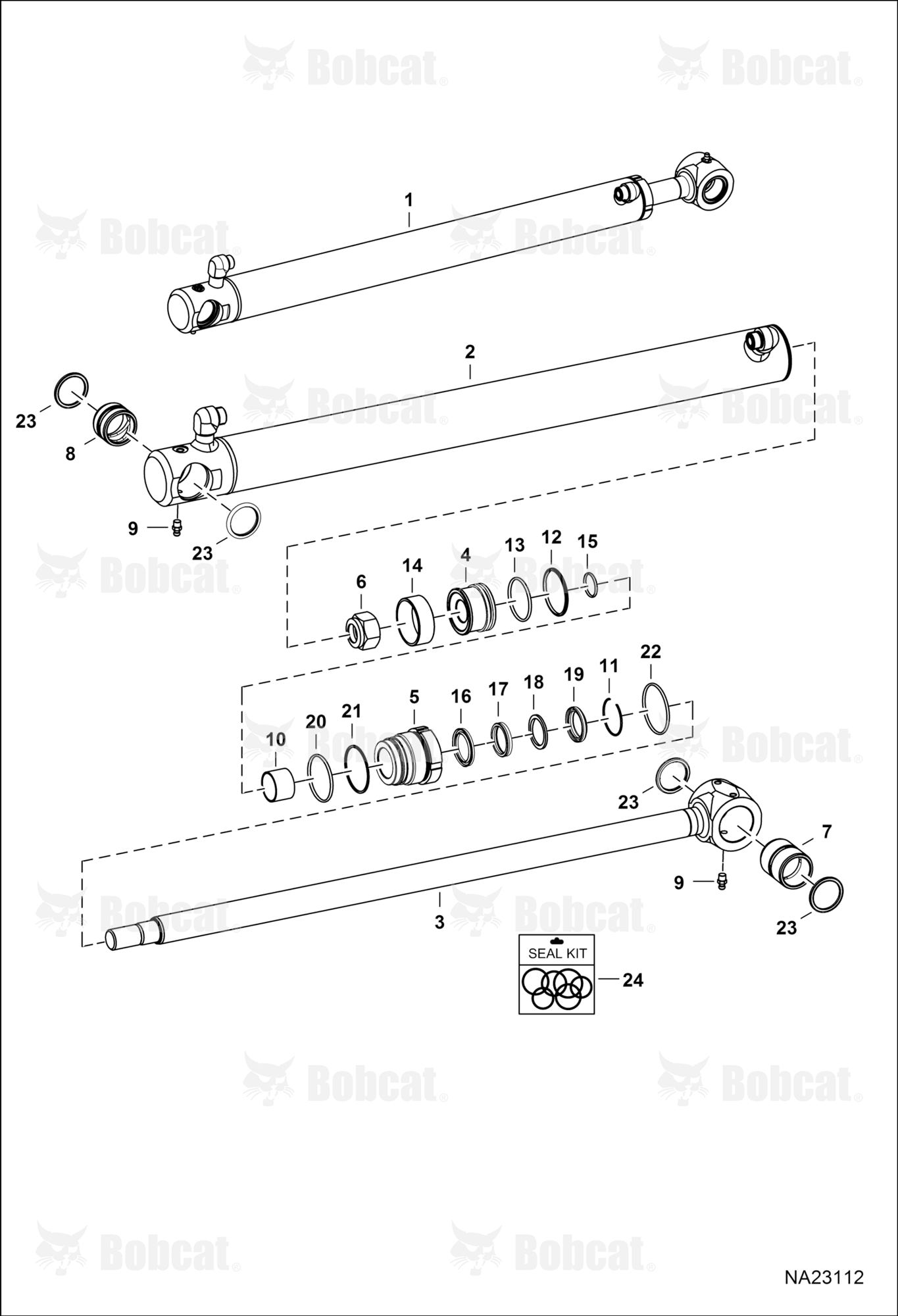 Tilt Cylinder (RH)