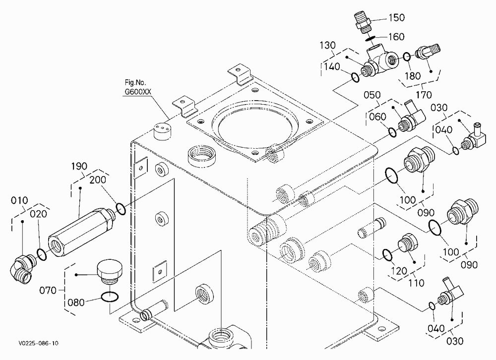 OIL TANK (JOINT) [HYDRAULIC HITCH] [EXCEPT HIGH FL