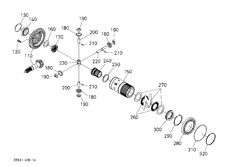 Rear Axle (Differential)