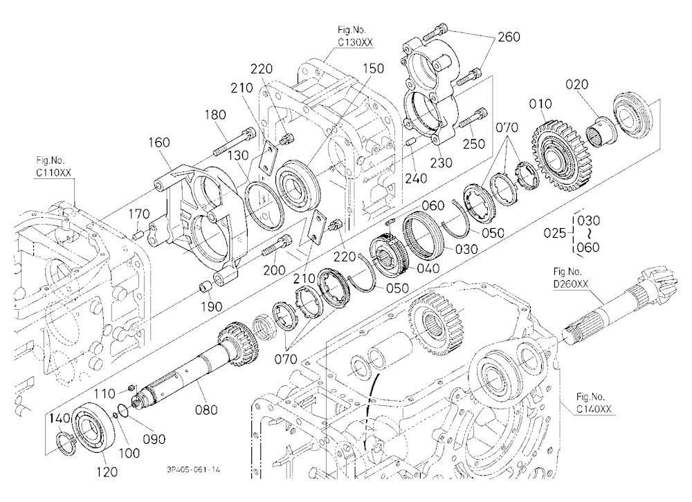 Range Gear Shaft