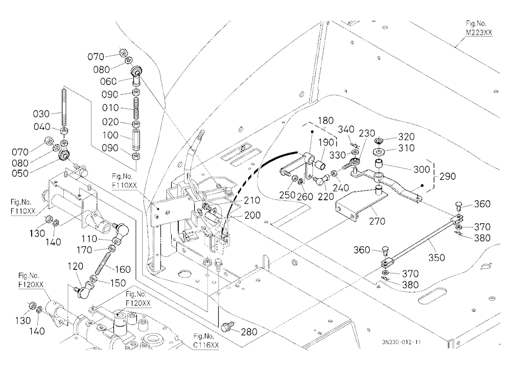 Main Gear Shift Rod