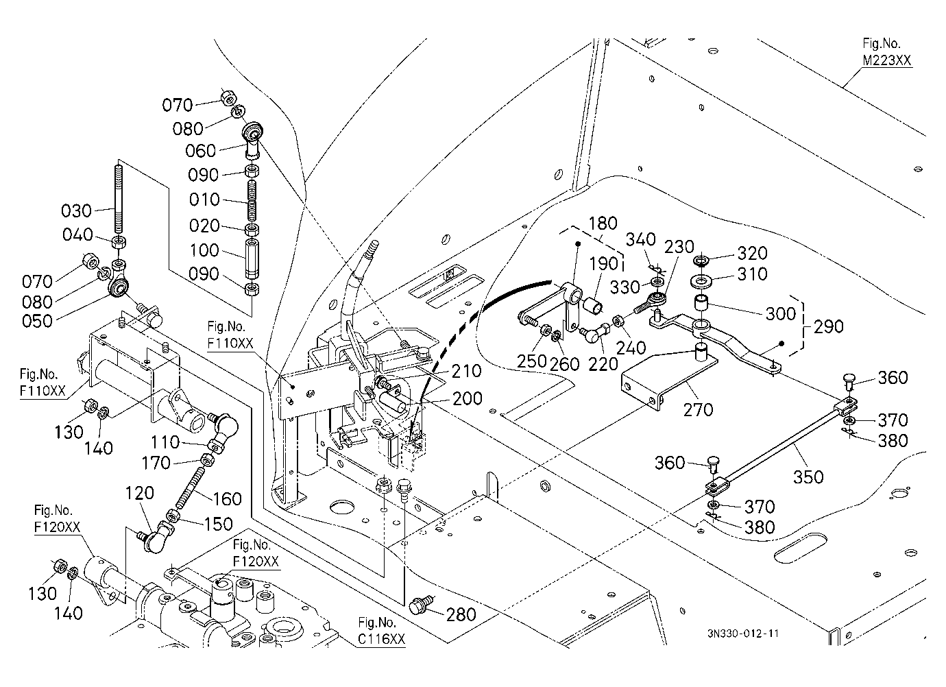 Main Gear Shift Rod