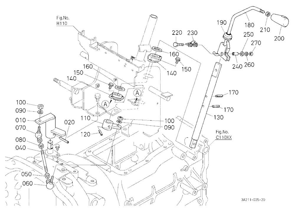 Shuttle Shift Lever
