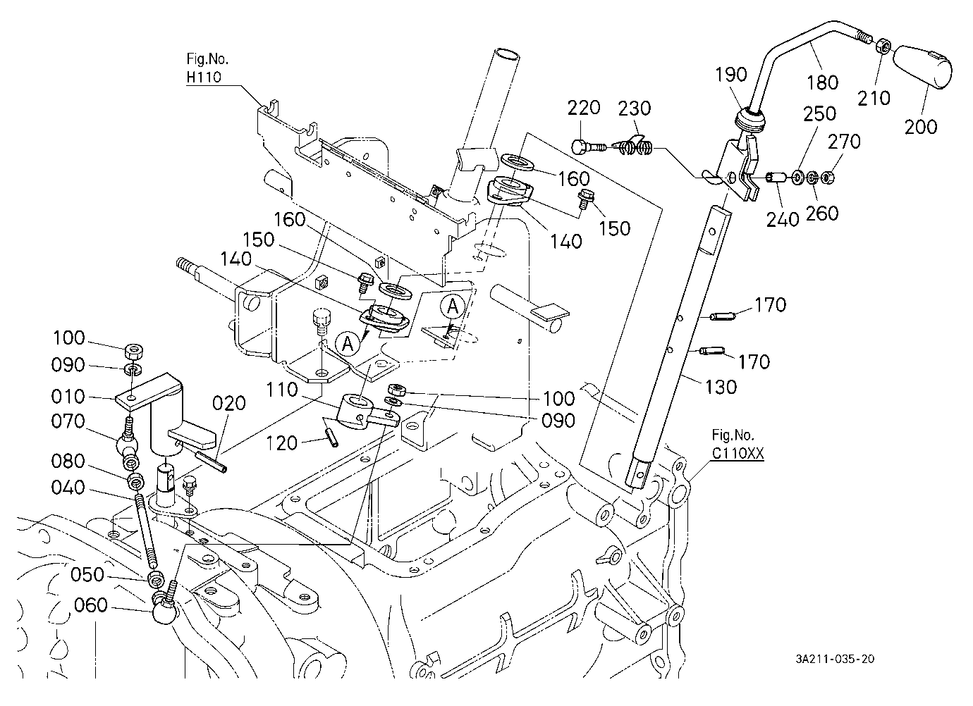 Shuttle Shift Lever