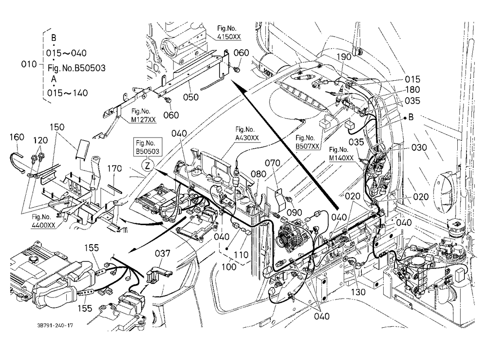 Electrical Wiring (Engine Lh) [A]