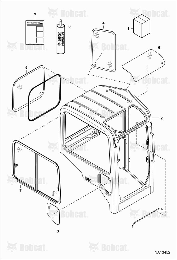 Operator CAB (Cab Kit) (NA)