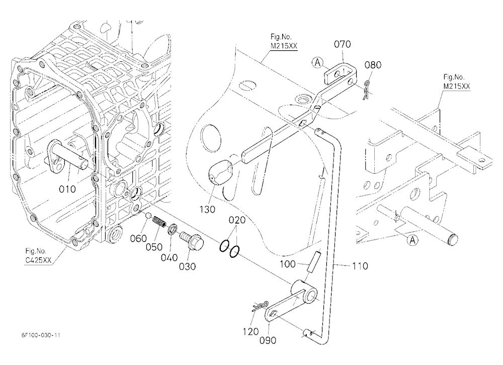 Front Wheel Drive Lever